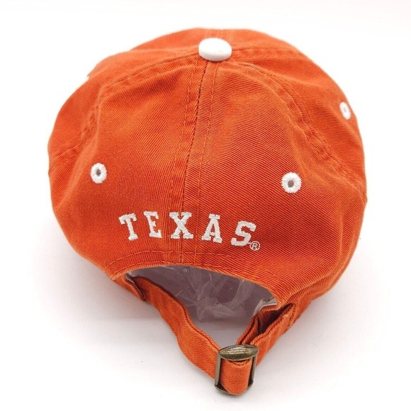 University Texas Longhorns Strapback Hat Baseball Dad Cap NCAA Collegiate Orange - Picture 5 of 8